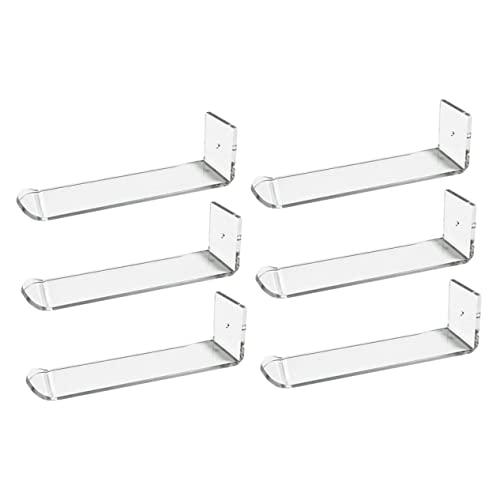 Healeved 6 Stück Haarschmuck Halter Transparente Stirnband Aufbewahrung Hairband Display Rack Stilvolles Design für Haarschmuck Haarreifen Organizer für Damen von Healeved