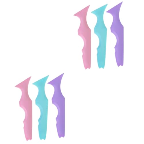 Healeved 6stücke Teiliges Augenbrauen Schablonen Eyeliner Hilfsmittel Für Präzises Augen-make-up Ergonomisches Design Für Auftragen Für Make-up- von Healeved