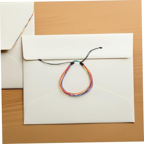 Healeved 6stücke Geflochtenes Armband Aus Gewachster Schnur Handgefertigte Damenarmbänder Verstellbare Schnurarmbänder Für Frauen Geflochtene Fußkettchen Gewebte Armbänder Für Damen von Healeved