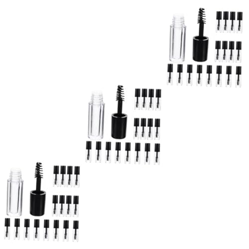 Healeved 60stücke Nachfüllbare Leere Mascara-flaschen Transparente Tuben Für Diy Kosmetik Kompakte Auslaufsichere Behälter Aus Langlebigem Material Für Reise Und Alltag von Healeved