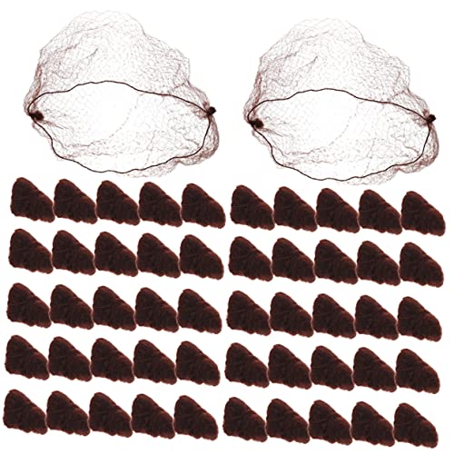 Healeved Haarknoten-wickel Elastisches Netz 60 Stück Für Frauen Und Mädchen Dutt-abdeckung Haarnetze Weiches Nylonmaterial Zum Tanzen Kochen Servieren von Healeved
