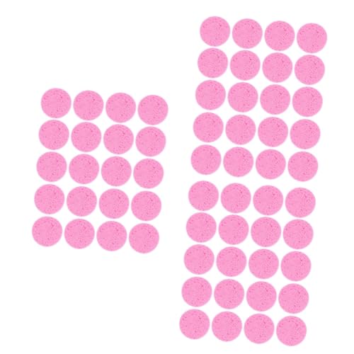 Healeved 60stücke Runde Gesichtsreinigungspads Aus -schwamm Sanfte Make-up Entferner Für Tragbare Waschschwämme Für Tägliche Gesichtsreinigung von Healeved