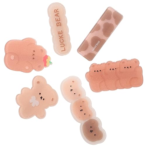 Healeved 6stücke Cartoon Bären Haarspangen Für Mädchen Frauen Haarschmuck Zubehör Für Party Geburtstag Hochzeit Alltag Frisuren Accessoires von Healeved