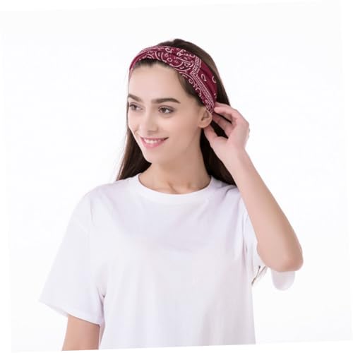Healeved 6stücke Kreuz-haarreifen Elastische Stirnbänder Yoga-kopftücher Damen-haarbänder Kopfschmuck Im Bohemian-stil Waschbar Atmungsaktiv Flexibel Für Verschiedene Kopfgrößen von Healeved