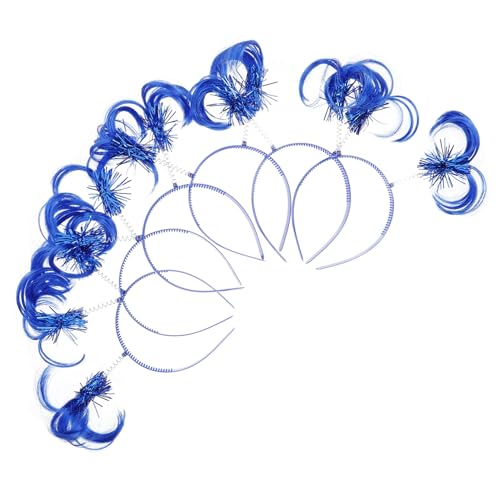 Healeved 6stücke Kreative Haarreifen Für Partys Bunte Haarbänder Für Junge Mädchen Dekorative Kopfbedeckungen Für Kostümpartys Karneval Weihnachten Und Mehr von Healeved