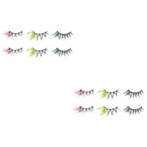 Healeved 6paare -wimpern Lange Dramatische Falsche Wimpern Für Und Mädchen Für Partys Cosplay Und Besondere Anlässe von Healeved