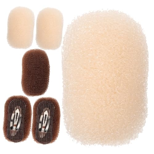Healeved 6stücke Wiederverwendbare Haarpolster-klammern Zarte Haarschellen Haarpolster-accessoire Für Frauen Mädchen Mit Haarpolster Für Haarstyling von Healeved