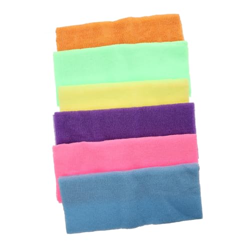 Healeved 6 Stück Peeling Badetücher Lange Rückentücher Für Duschen Nylon Schnell Trocknend Für Rückenreinigung Spa Und Reisen von Healeved