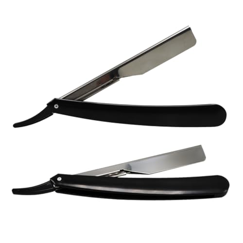 Healeved 6stücke Manuelle Rasiermesser Für Klassischer Sicherer Rasierer Für Bartpflege Und Friseure Langlebiges Design Schwarz Für Und Salon Healeved 6stücke Manuelle Rasiermesser Für Klassischer Sicherer Rasierer Für Bartpflege Und Friseure Langlebiges Design Schwarz Für Und Salon von Healeved