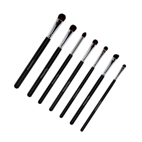 Healeved 7stücke Schminke Pinselset Mit Stücken Kosmetikpinsel Für Lidschatten Borstenpinsel Und Augen-make-up-tools Für Damen Und Frauen von Healeved