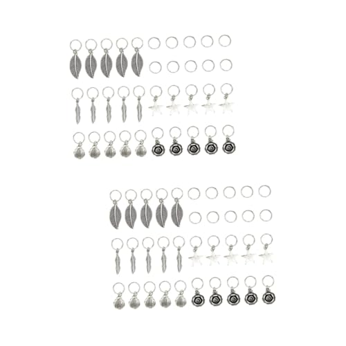Healeved 70stücke Teiliges Metall Haarschmuck Dreadlock-ringe Design Haarschmuck Zöpfe Leicht Langlebig Für Kreative Frisuren Für Besondere Anlässe Geeignet von Healeved