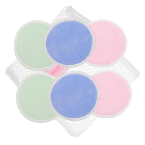 Healeved Wiederverwendbare Make-up-entferner-pads Aus Faser 7-teiliges Set Pads Für Den Täglichen Gebrauch Tragbare Aufbewahrungstasche / /grün von Healeved