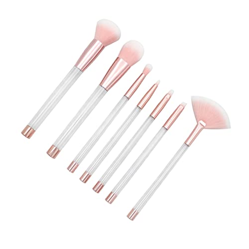 Healeved 7St Puderpinsel kosmetikpinsel Make-up Pinsel einwegrasierer Schminkkasten werkzeug Anzüge Make-up-Pinsel für Frauen matt Augenbrauenbürste handhaben malen Damen Foundation-Pinsel von Healeved