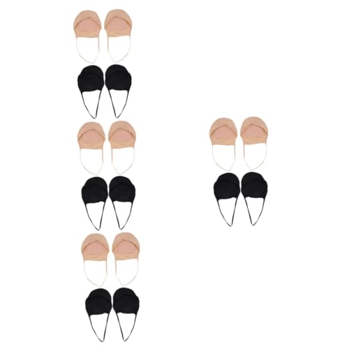 Healeved 8 Paare Unsichtbare Strumpfhalter Halbe Zehensocken Zehentopper Socken Damen High Heels Für Frauen Halbe Palmensocken Schuhsocken Für Damen Baumwolle Show Gewöhnliche Fräulein von Healeved