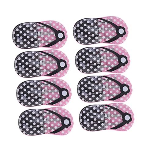 Healeved 8 Sätze Maniküre-set Pediküre Hausschuhe Maniküre-kit Dropshipping Bausatz Kosmetik Sandalen Anzüge Mädchen Anzug Pflegeset Damen Nagel Rosa von Healeved