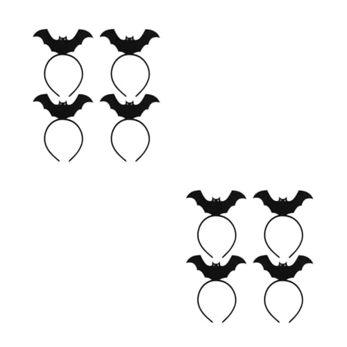 Healeved 8 Stck. Leuchtendes Fledermaus -stirnband Halloween Leuchtender Haarreif Fledermaus Haarband Party-haarreifen Cosplay-stirnband Teufel Stirnband Schwarz Healeved 8 Stck. Leuchtendes Fledermaus -stirnband Halloween Leuchtender Haarreif Fledermaus Haarband Party-haarreifen Cosplay-stirnband Teufel Stirnband Schwarz von Healeved