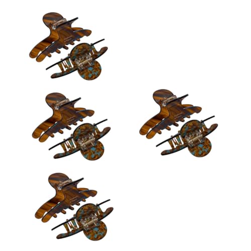 Healeved Sets Acetat-haarklammern Rutschfeste Kieferklammern Für Frauen Modischer Kopfschmuck Für Mädchen Stilvolles Haar-accessoire Stück von Healeved