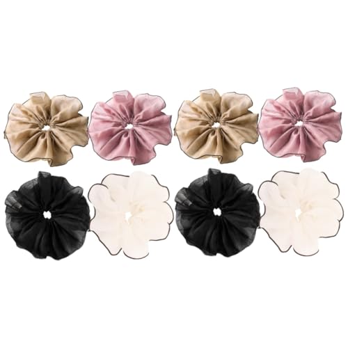 Healeved 8stücke Großes Haargummis Für Damen Elastische Haarklammern Und Rutschfest Für Pferdeschwanz Und Haarschmuck Für Alltag Partys Und Reisen von Healeved