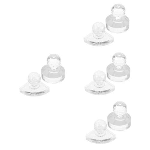 Healeved 8stücke Augen Make-up Presswerkzeug Runde Form Augenpuder Stempel Für Lidschatten Für Einfache Von Pulvern Kompakte Pfannen von Healeved