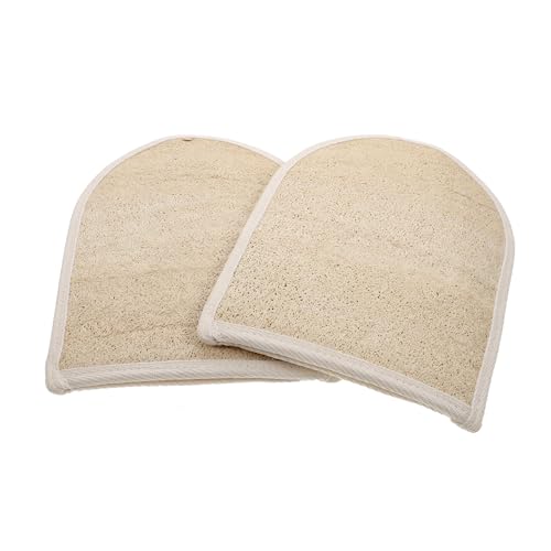 Healeved 8 Stk Luffa-Handschuhe luffa handschuh exfoliating glove Handschuhe zum Duschen Badetücher fürs Badezimmer Wäscher Badetuch Badehandschuhe für den Körper Rückenziehende Handtücher von Healeved