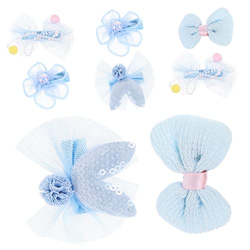 Healeved 8stücke Süße Haarspangen Für Junge Mädchen Und Mädchen Mit Hasenohren Schleife Perlenschleife Und Blume Für Partys Bankette Halloween Und Weihnachten Geeignet von Healeved