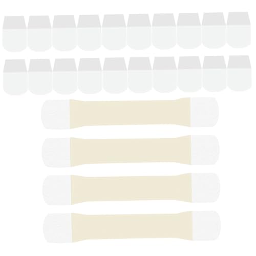 Healeved 8 Stk Nackenlift-Aufkleber Halslifting Aufkleber -Aufkleber Eye-Lifting-Tape Nackenfaltenflecken Anti-Falten-Pflaster Nackenband Aufkleber zur Halsstraffung Gummi von Healeved