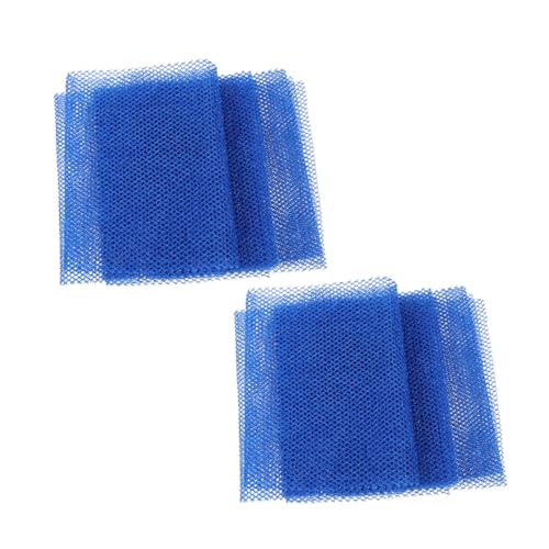Healeved 8 Stk Rückenpeeling Handtuch Langes Peeling-tuch Reisehandtücher Badeschrubber Körperpeelingtücher Badehandtücher Tief Sauberer Schrubber Badetücher Tragbare Badewäscher Blue Nylon von Healeved