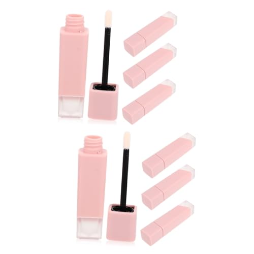 Healeved 8stücke Nachfüllbare Lippenbalsam-flaschen Aus Kunststoff Transparente Lipgloss-röhrchen Für Kosmetik Und Pflegeprodukte Wiederverwendbare Behälter Für Frauen von Healeved
