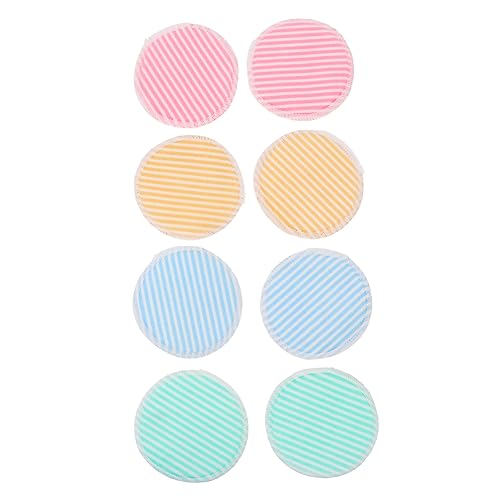 Healeved 8stücke Make-up-entferner-pads Aus Bambusfaser Make-up-entfernungstücher Make-up-wischpads Für Gesicht Make-up-entferner-tücher Für Reisen Und Zuhause von Healeved