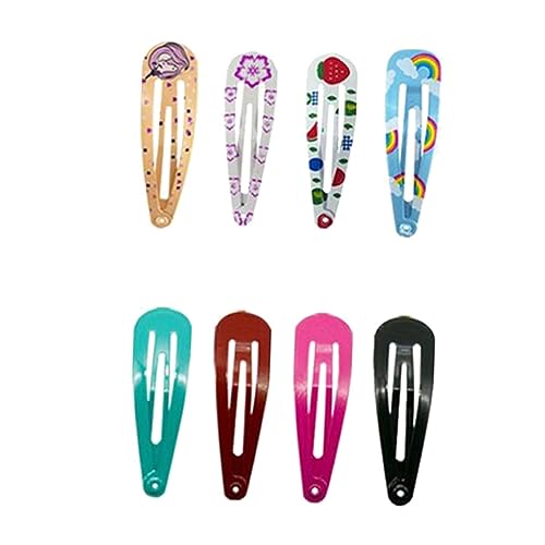 Healeved 80 Stück Teiliges Set Wassertröpfchen Haarclips für Mädchen Bunte Langlebige Haarklammern für Alltag und Festtage Geeignet für Verschiedene Haarstylings und Anlässe von Healeved