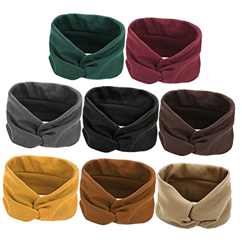 Healeved Schweißband 8 Stück Elastische Haarbänder Kompakt Für Den Täglichen Gebrauch Bequem von Healeved