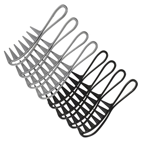Healeved 8stücke Teiliges Breiter Zahnkämme Antistatische Haarbürsten Für Effektives Entwirren Und Styling Von Nassem Oder Trockenem Haar Geeignet Für Männer Und von Healeved
