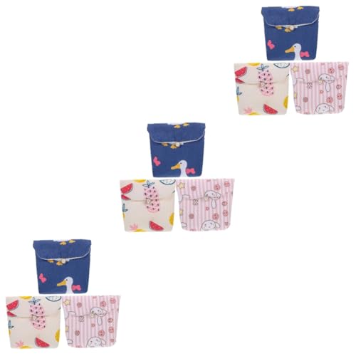 Healeved Sets Damenbindentasche Periodentasche Innentaschen Tragbar Und Praktisch Für Die Bedürfnisse Von Frauen Pcs von Healeved