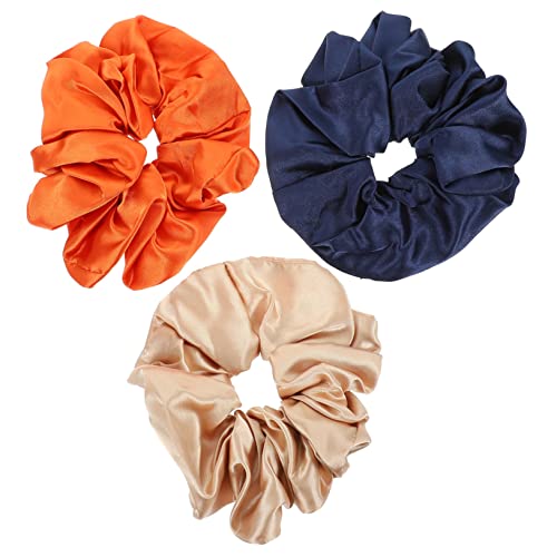 Healeved 9stücke Oversized Haargummis Glänzende Satinierte Scrunchies Elastische Haarbänder Für Optimalen Halt Für Damen Und Mädchen Haaraccessoires Für Jeden Anlass von Healeved