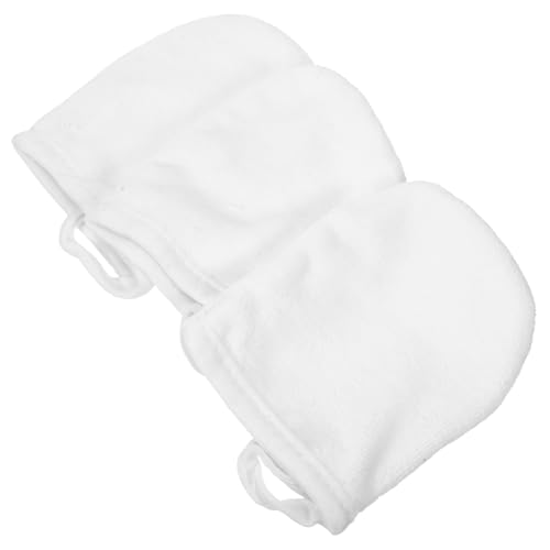 Healeved 9stücke Teiliges Von Gesichtsreinigungshandschuhen Weiche Wiederverwendbare Make-up-entferner Für Sanfte Und Peeling Für Hauttypen Elegantem Weiß von Healeved