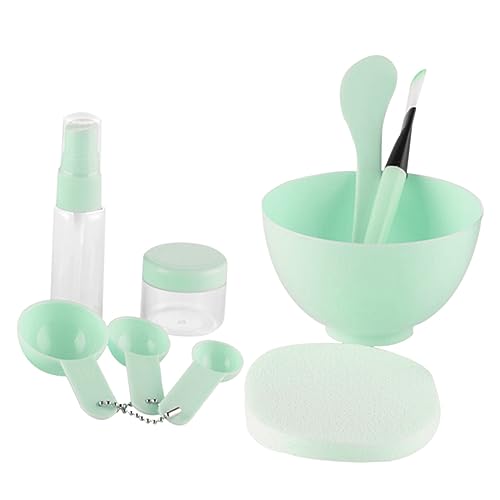 Healeved 9 Teiliges Werkzeug Tücher Rasierer Für Das Gesicht Von Frauen Gesichtsdampfmasken Maskierungspalette De Golden Peel Off Maske Creme von Healeved