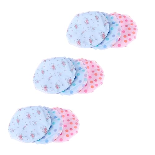 Healeved 9pcs Frauen Haar Waschen für Erwachsene Bad Kappe Wasser Erwachsene Dusche Caps Reusable Healeved 9pcs Frauen Haar Waschen für Erwachsene Bad Kappe Wasser Erwachsene Dusche Caps Reusable von Healeved