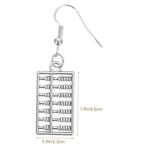 Healeved Abacus Ohrringe Damen Hängend Mathelehrer Schmuck Einzigartiges Design Leicht Tragbar Angenehm Für Teen Mädchen Weihnachten Geburtstag von Healeved