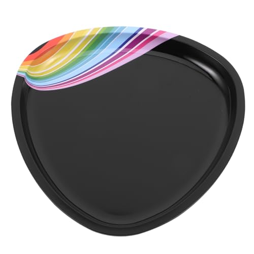 Healeved Ablagefach Für Maniküre-werkzeug Einzigartiger Aschenbecher Schlüsselanhänger-aschenbecher Quadratischer Knopf Nagelschale Intelligenter Adapter Black Rostfreier Stahl von Healeved