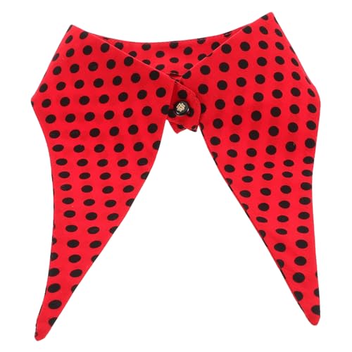 Healeved Abnehmbarer Damen Blusenkragen aus Weichem Baumwollstoff Großer Falscher Kragen Vielseitiges Modeaccessoire für Party Cosplay und Alltag Atmungsaktiv und von Healeved