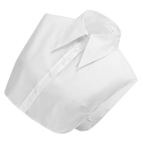 Healeved Abnehmbarer Kragen Für Damen Falscher Kragen Aus Baumwollmaterialien Leicht Zu Reinigen Pflegen Verblassen Geeignet Für Formelle Und Freizeit Anlässe Wie Arbeit Büro Party Und von Healeved