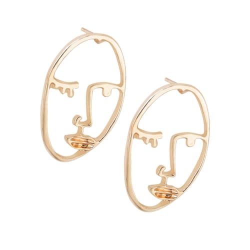 Healeved Abstrakte Damen Ohrringe mit Menschlichem Gesichtsmotiv Kreativer Leichter Modeschmuck Stilvolle Ohrstecker für Persönlichkeit und Eleganten Look Schmuckstücke für Frauen Healeved Abstrakte Damen Ohrringe mit Menschlichem Gesichtsmotiv Kreativer Leichter Modeschmuck Stilvolle Ohrstecker für Persönlichkeit und Eleganten Look Schmuckstücke für Frauen von Healeved