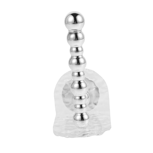 Healeved Acryl Haargummi Halter Wandmontierter Organizer für Haaraccessoires Bohren Transparenter Scrunchie Ständer zur Aufbewahrung von Haargummis und Schmuck für Mädchen und von Healeved