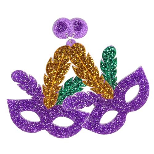 Healeved Acryl Ohrstecker Damen Flügel Design Leicht und Modisch Vielseitiger Schmuck für Party und Alltag Elegant und Trendbewusst von Healeved