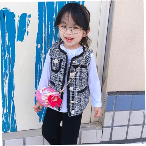 Healeved Adorable Mädchen Umhängetasche Candy Bag aus Langlebigem PU Material Niedliche Kleine Schultertasche für Junge Mädchen Geeignet für Party Shopping und Alltag Modisches Design in von Healeved