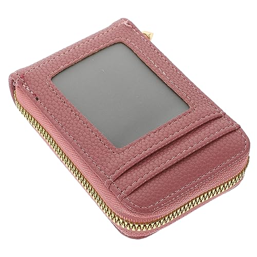 Healeved Kartenhalter Aus Aluminiumlegierung Und Pu Kreditkartenhalter Mit Reißverschluss Kartenetui Für Reise Und Alltag Kompakt Und Haltbar von Healeved