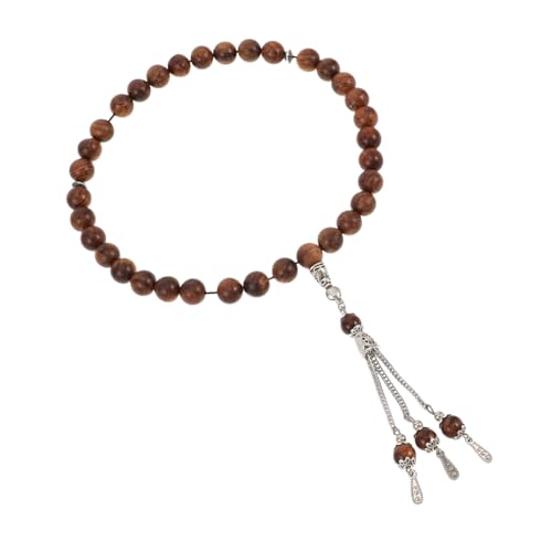Healeved Islamisches Gebetsperlen-armband Aus Holz Tasbih Handgefertigt Dekoratives Armband Meditationsperlen Eid Männer Und Frauen Rosenholz Healeved Islamisches Gebetsperlen-armband Aus Holz Tasbih Handgefertigt Dekoratives Armband Meditationsperlen Eid Männer Und Frauen Rosenholz von Healeved