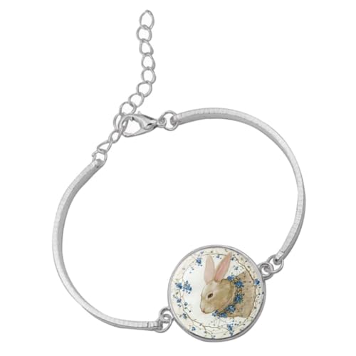 Healeved Osterhasen Armband Damen Handgelenk Armband Handgefertigtes Aus Legierung Dekoratives Für Ostern Und Andere Anlässe von Healeved