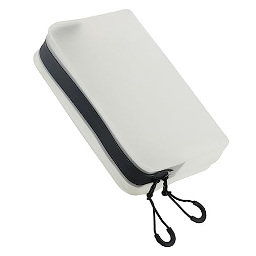 Healeved Aufbewahrungsbeutel Waschen Beauty-Tasche Reise-kulturbeutel Voll Reisen Groß Durchsichtiger Kulturbeutel Frauen-Kosmetik-Organizer Kosmetiktasche Taschen Weiß Eva von Healeved