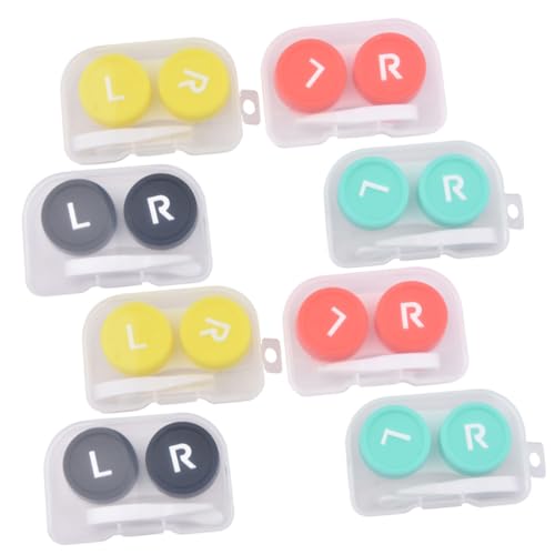 Healeved Aufbewahrungsbox-Set 8-teilig Etui-einsetzer Entferner Kompakte Größe Für Unterwegs Für Augenlinsen-Organizer Farbe von Healeved